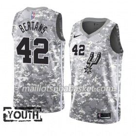 Maillot Enfant San Antonio Spurs Davis Bertans 42 2018-19 Nike Gris Swingman